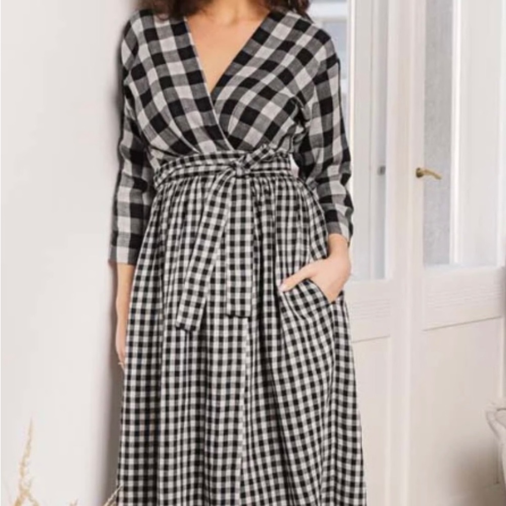 Bump & Milk Maternity and Nursing Dress Organic Cotton